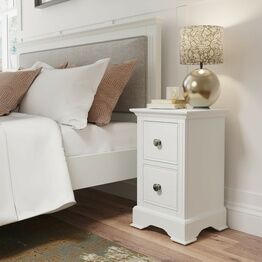 Bigbury Bedside Cabinet Classic White