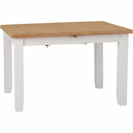 Elberry 1.2m Butterfly Extending Table White