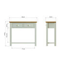 Redcliffe Console Table Dove Grey additional 9