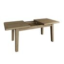 Helston Extending Dining Table Smoked Oak additional 12