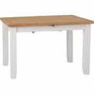 Elberry 1.2m Butterfly Extending Table White additional 1