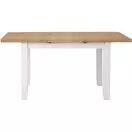 Elberry 1.2m Butterfly Extending Table White additional 3