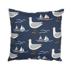 Seagulls Navy Cushion