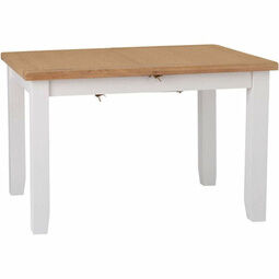 Elberry 1.2m Butterfly Extending Table White