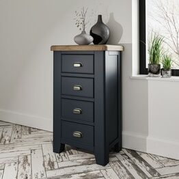 Helston 4 Drawer Chest of Drawers Blue