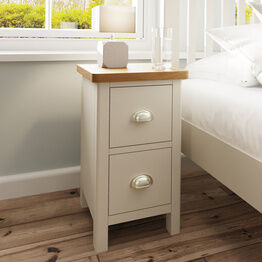 Redcliffe Bedside Cabinet  Dove Grey