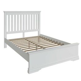 Salcombe Double Bed Frame Classic White