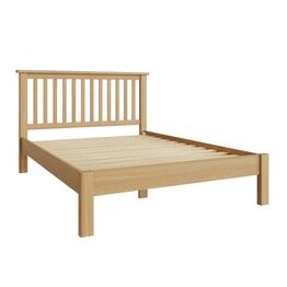 Redcliffe Double Bed Frame Rustic Oak