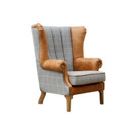 Fluted Wing Chair