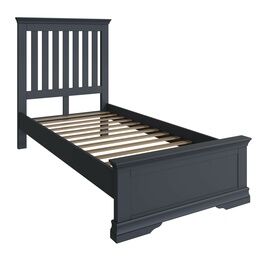 Salcombe Single Bed Frame Midnight Grey