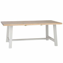 Elberry 1.8m Butterfly Extending Table White