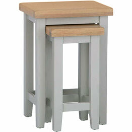 Elberry Nest of 2 Tables Grey