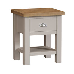 Redcliffe Painted 1 Drawer Lamp Table