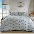 NEW 2022' Lobster Creek Whales. Duvet Cover Set additional 1
