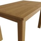 Redcliffe 1.2M Extending Dining Table Rustic Oak additional 8