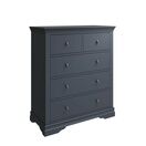 Salcombe 2 Over 3 Chest of Drawers Midnight Grey additional 1