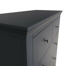 Salcombe 2 Over 3 Chest of Drawers Midnight Grey additional 5