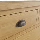 Redcliffe 2 Over 3 Chest Of Drawers Rustic Oak additional 6