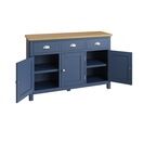Redcliffe 3 Door Sideboard Blue additional 4