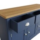 Redcliffe 3 Door Sideboard Blue additional 8