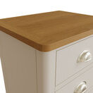 Redcliffe 3 Drawer Bedside Cabinet Dove Grey additional 8