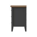 Tresco 3 Drawer Bedside Table Charcoal additional 5