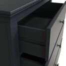 Salcombe 3 Drawer Chest of Drawers Midnight Grey additional 6