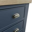 Helston 4 Drawer Chest of Drawers Blue additional 6
