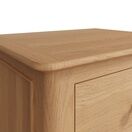 Normandie 4 Drawer Narrow Chest of Drawers Light Oak additional 7