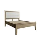 Helston 4'6 Bed with Fabric Headboard & Low Footboard Set additional 1