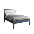 Helston 4'6 Bed with Fabric Headboard & Low Footboard Set additional 2