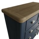 Helston 5 Drawer Chest of Drawers Blue additional 8