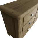 Helston 6 Drawer Chest of Drawers Smoked Oak additional 7