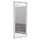 Accent Mirror White Painted Wooden Frame additional 1