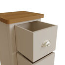 Redcliffe Bedside Cabinet  Dove Grey additional 7