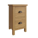 Redcliffe Bedside Cabinet  Rustic Oak additional 2