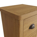 Redcliffe Bedside Cabinet  Rustic Oak additional 8
