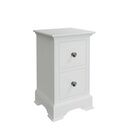 Bigbury Bedside Cabinet Classic White additional 2