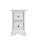 Bigbury Bedside Cabinet Classic White additional 4