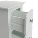 Bigbury Bedside Cabinet Classic White additional 6