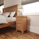 Ashton Bedside Cabinet Light Oak additional 2
