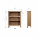 Ashton Bookcase Light Oak additional 7