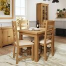 Country St Mawes Butterfly Extending Table Medium Oak finish additional 1