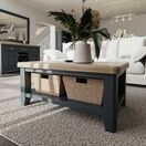Helston Coffee Table Blue additional 1