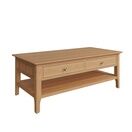 Normandie Coffee Table Light Oak additional 2