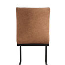 Diamond stitch dining chair  Tan (Pair) additional 3
