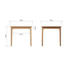 Normandie Dining Table Light Oak additional 3