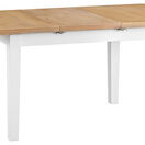Tresco White 1.2m Butterfly Dining Table additional 2