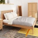 Normandie Double Bed Frame Light Oak additional 2