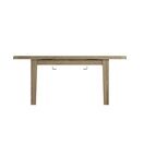 Helston Extending Dining Table Smoked Oak additional 8